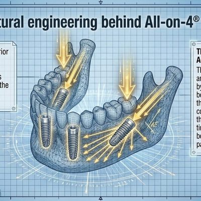 Why All-on-4 Posts Are Tilted: The 45-Degree Engineering Trick