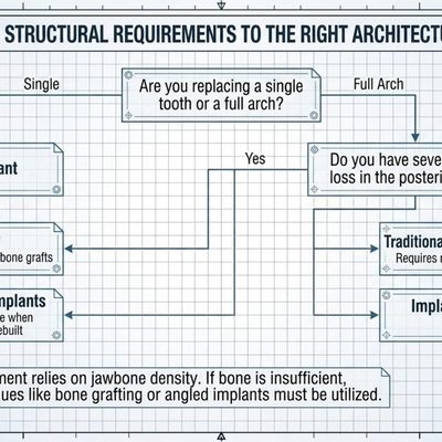 Single Tooth or Full Arch? A Decision Map for Structural Replacement